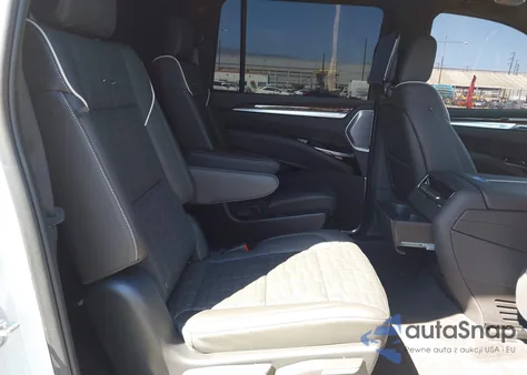 2025 Cadillac Escalade Esv Sport Platinum from USA, damaged, VIN 1GYS9RRL2SR116518